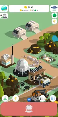 Space Colony Idle android App screenshot 1