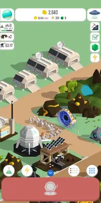 Space Colony Idle android App screenshot 2