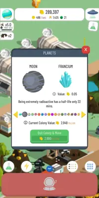 Space Colony Idle android App screenshot 7